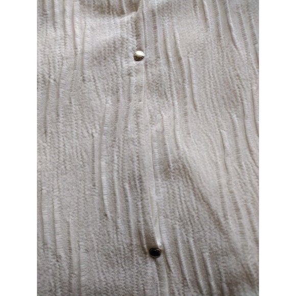 CJ Banks Jacket Womens X Full Zip Tie Collar Pockets - Picture 7 of 16